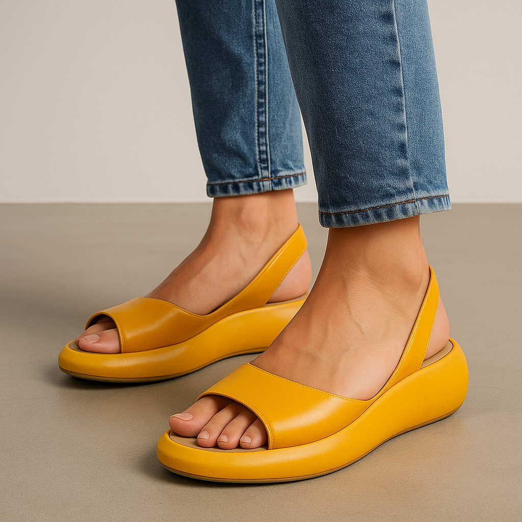 Maddy öppna sandaler med halkskydd