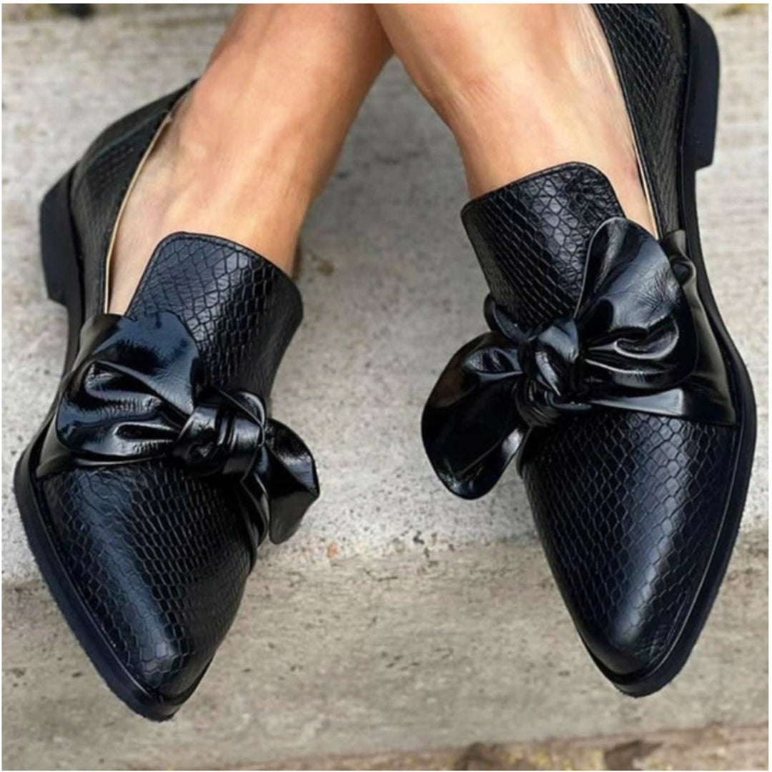 Valorine™ | Loafers med Slipsdetalj