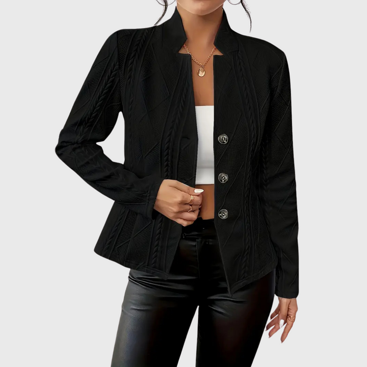 Valorine™ | Elegant Kavaj med Struktur