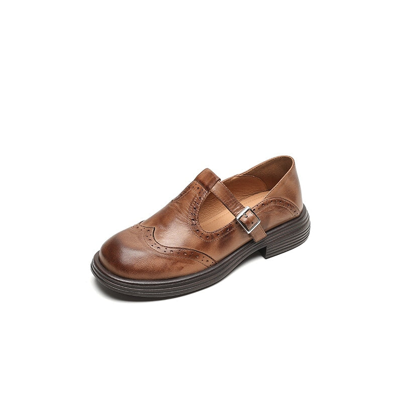 Valorine™ | Eleganta Mary Janes i Läder