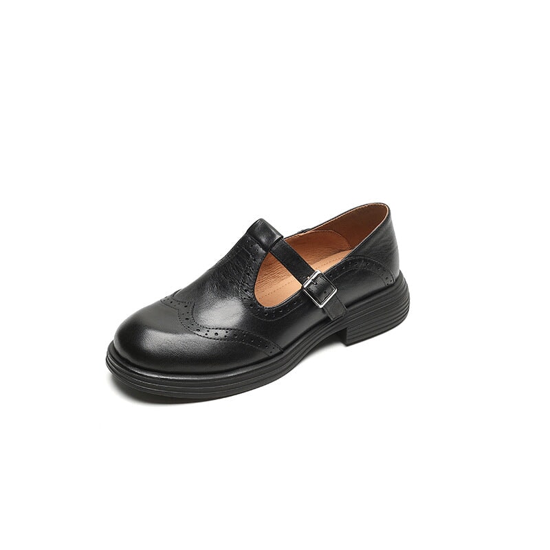 Valorine™ | Eleganta Mary Janes i Läder